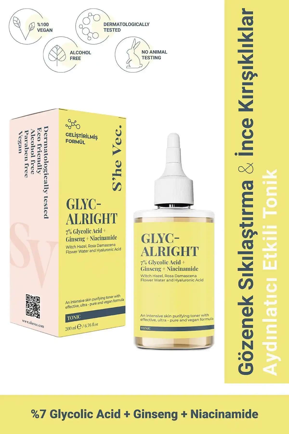 Glyc Alright Tonik Kullanıcı Deneyimleri ve Cilt Üzerindeki Etkileri