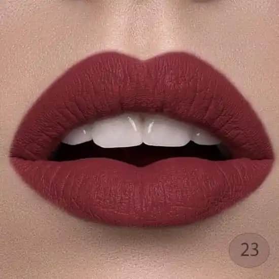 Golden Rose Velvet Matte Ruj 23: Kalıcı ve Şık Kahve Tonlarıyla Dudaklarınızı Vurgulayın