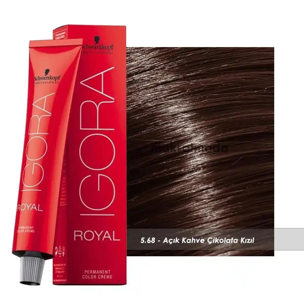 İgora Çikolata Kahve Saç Boyası: Doğal Görünüm ve Uzun Süreli Renk Koruma