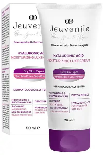 Jeuvenile Hyalüronik Asit Nemlendirici Kremi 50 ml ile Sağlıklı ve Parlak Cilt Bakımı