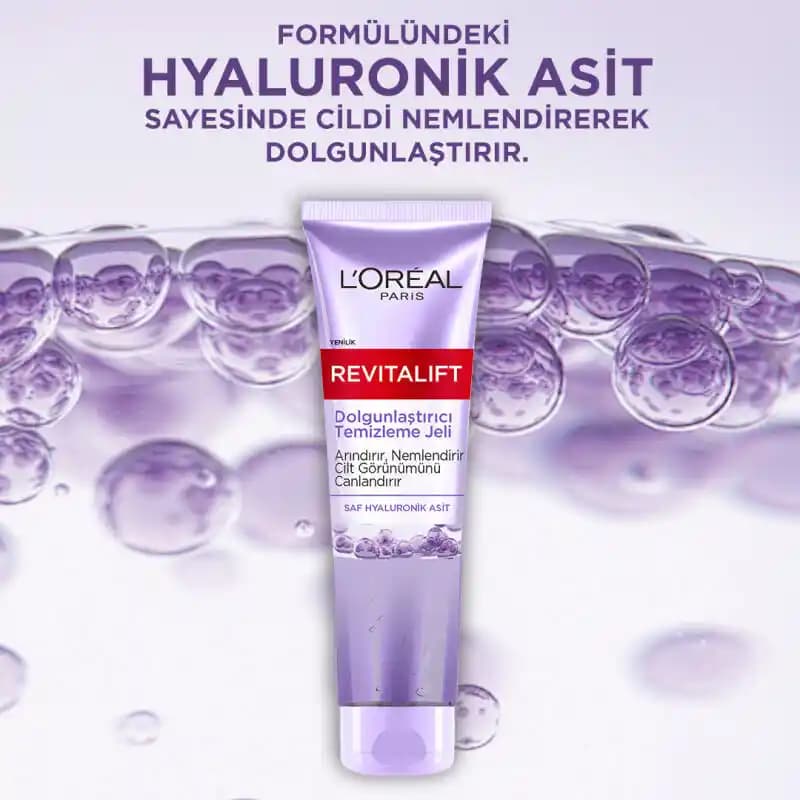L'Oréal Revitalift Yüz Yıkama Jeli: Yaşlanma Karşıtı ve Cilt Yenileme Özellikleri