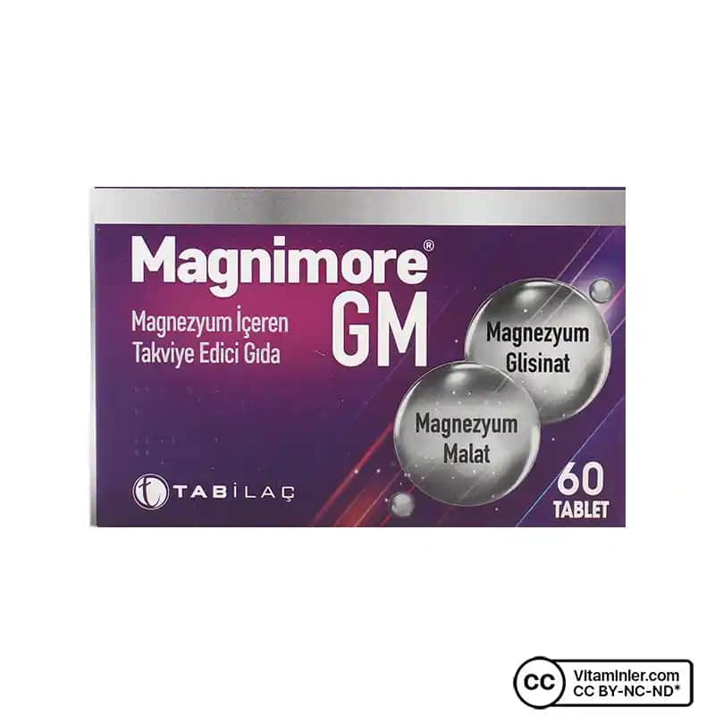 Magnimore GM 60 Tablet: Magnezyum Takviyesi ile Sağlıklı ve Enerjik Bir Yaşam