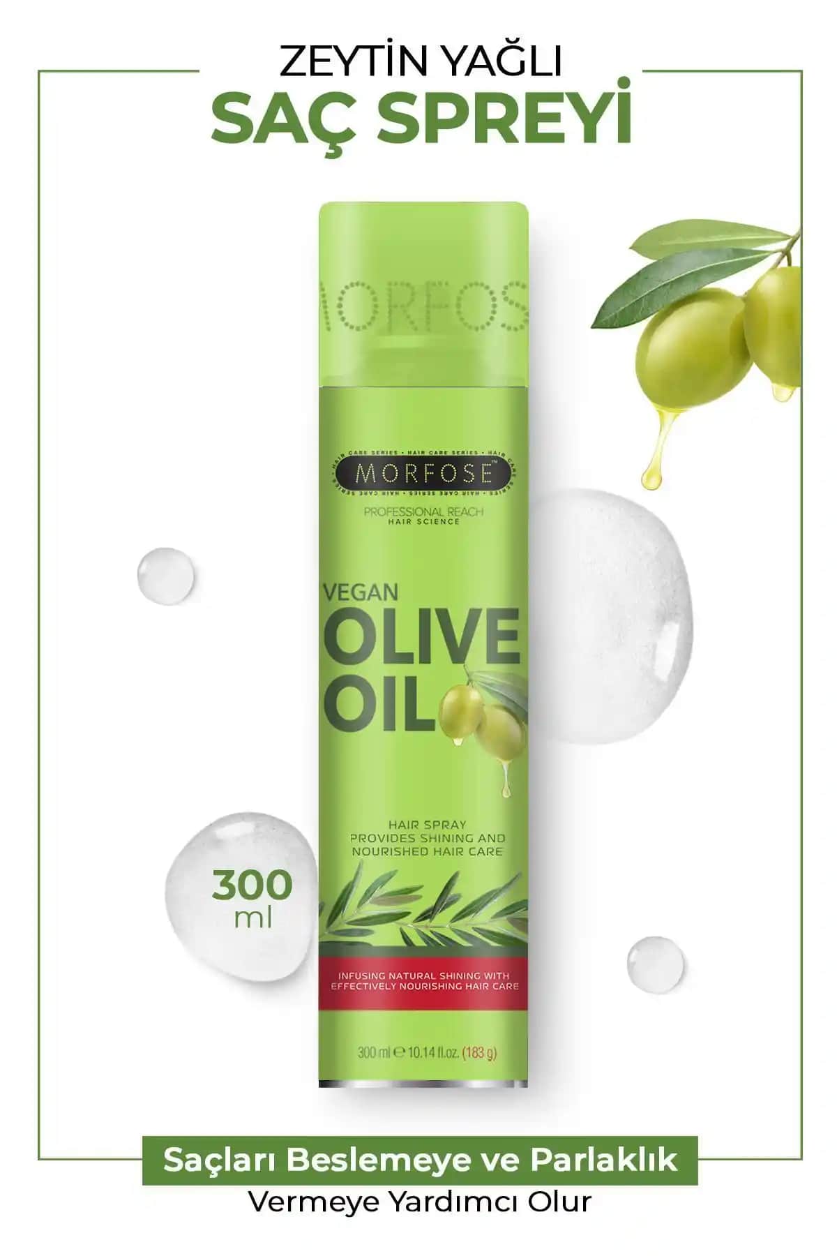 Morfose 300 ml Saç Spreyi: Güçlü ve Uzun Süreli Saç Şekillendirme Çözümü