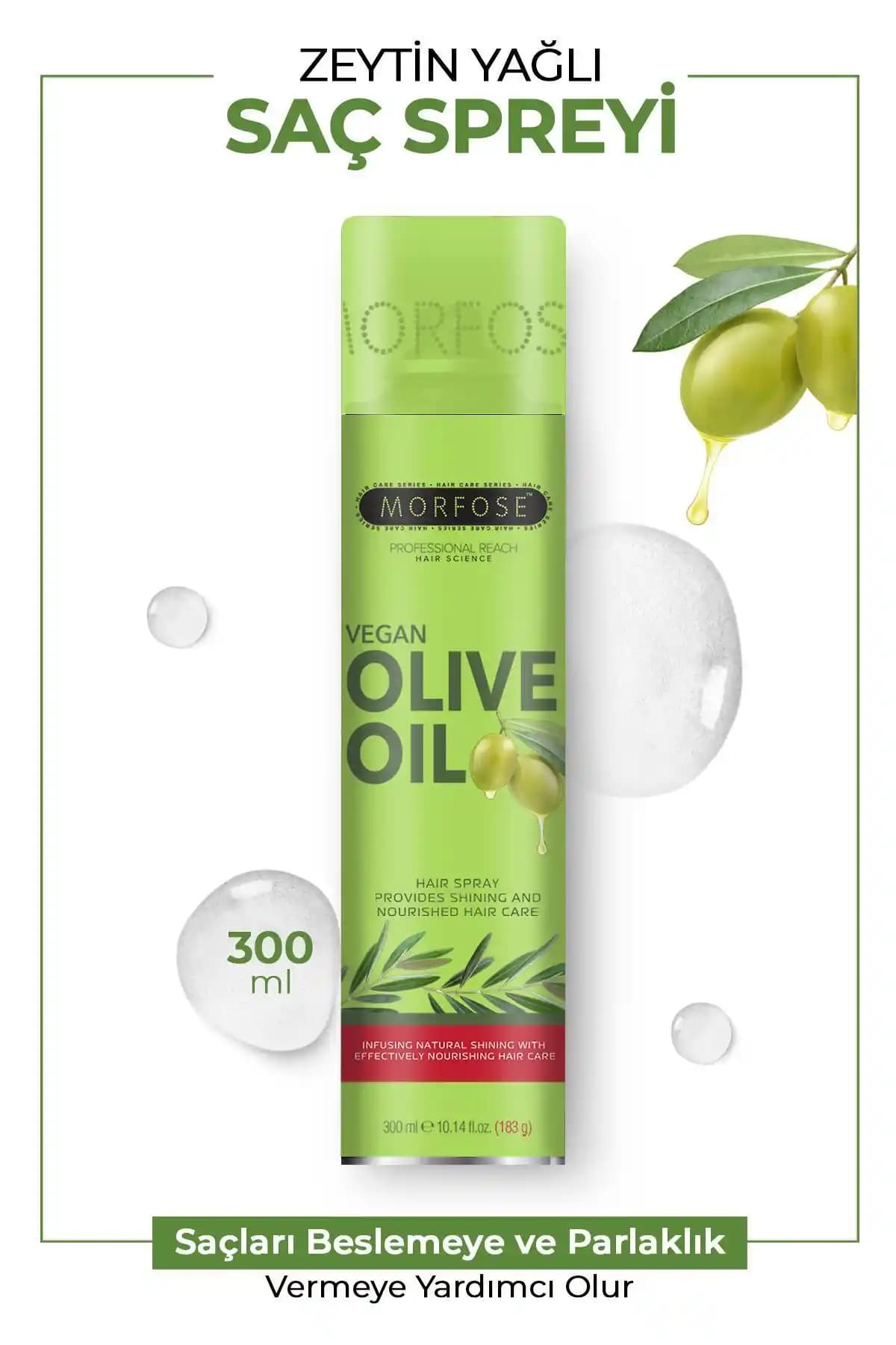 Morfose 300 ml Saç Spreyi: Güçlü ve Uzun Süreli Saç Şekillendirme Çözümü