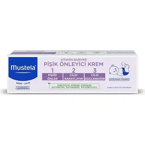 Mustela Pişik Kremi 100 ml: Bebeklerde Hassas Ciltleri Koruyan Güvenilir Çözüm