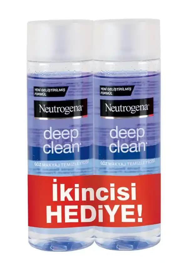 Neutrogena Deep Clean Göz Makyaj Temizleyicisi: Nazik ve Etkili Makyaj Temizleme Çözümü