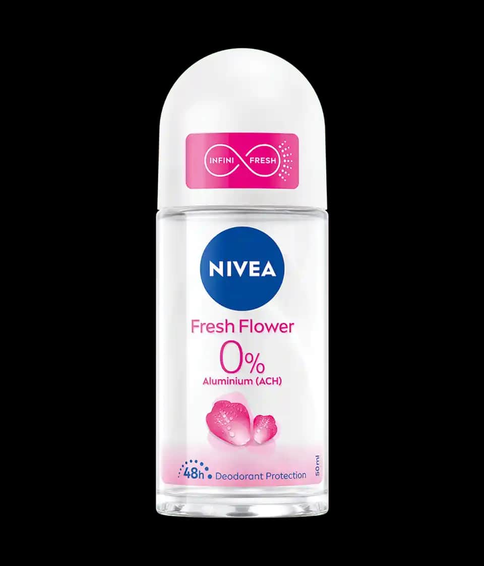Nivea Fresh Flower Roll-On ile Günlük Ferahlık ve Uzun Süreli Koruma Sağlayın