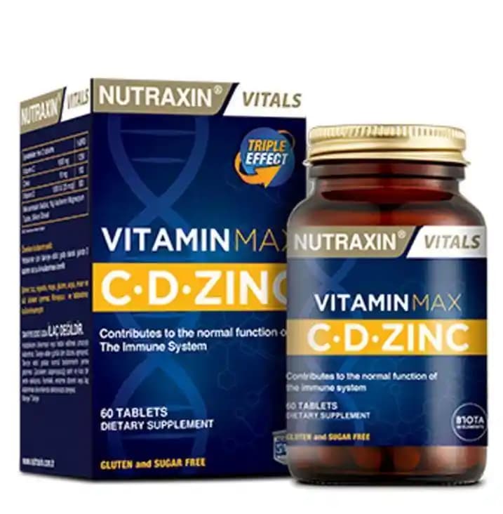 Nutraxin CD Zinc ile Güzellik ve Sağlıkta Güçlü Destek Sağlayan Takviye Ürünü