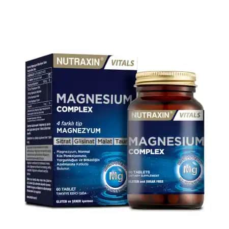 Nutraxin Magnezyum Kompleksi ve Vitamin B6 ile Güzellik ve Sağlık Destekleri