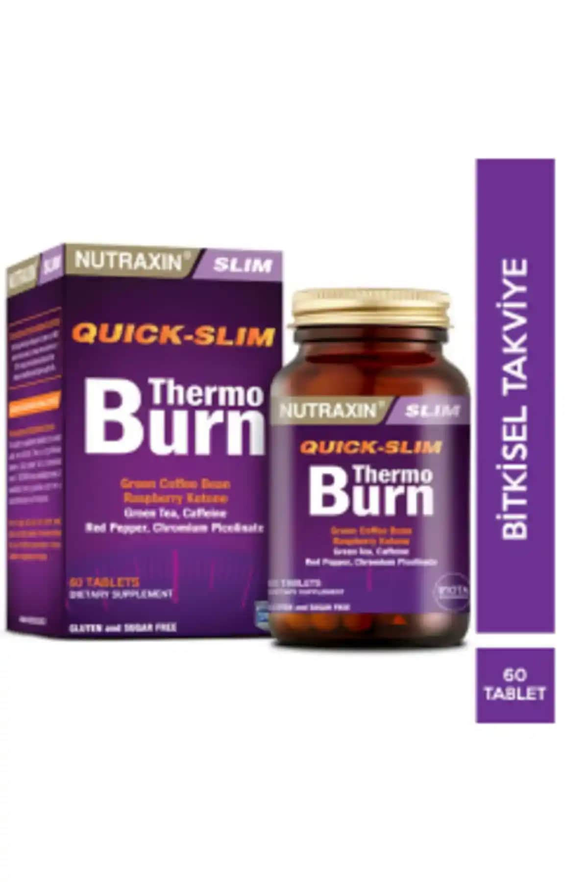 Nutraxin Quick Slim Thermo Burn: Yağ Yakımını Destekleyen Güçlü Takviye Ürünü