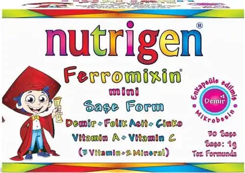 Nutrigen Ferromixin Mini ile Çocuklar İçin Güvenilir Demir Takviyesi Çözümü