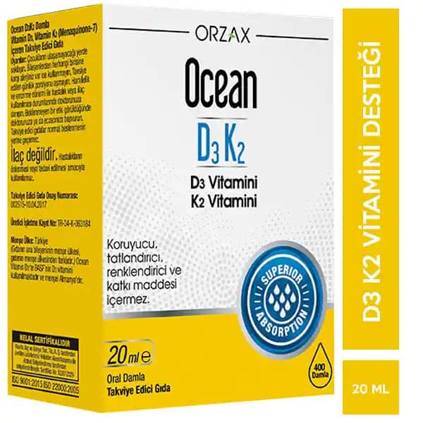 Ocean D3K2 İçeriği ve Kozmetik Alanındaki Önemi Hakkında Detaylı Bilgi