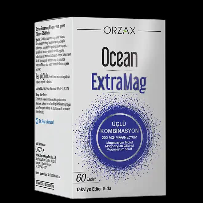 Ocean Extramag: Deniz Mineralleri ve Magnezyum İçeren Çok Yönlü Sağlık Takviyesi