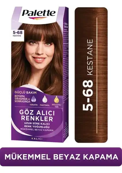 Palette Saç Boyası Karşılaştırması: Kestane ve Küllü Sarı Renklerin Özellikleri