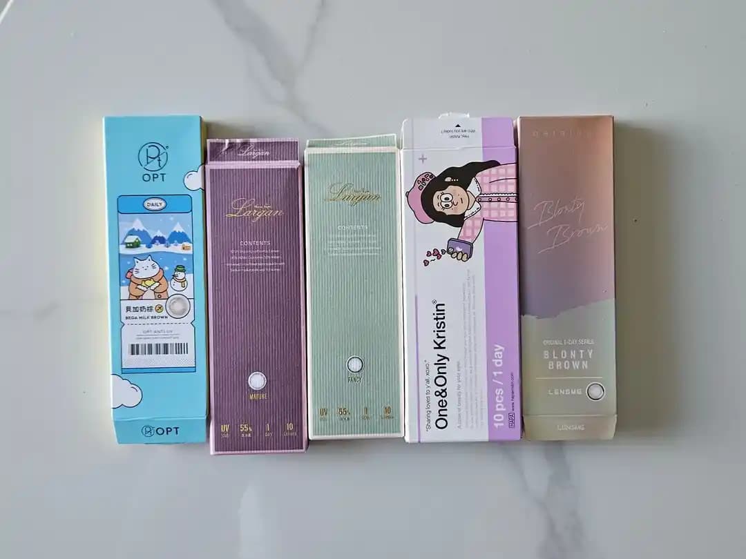 Tayvan ve Kore Renkli Kontakt Lensleri: Yüksek Miyopi ve Hassas Gözler İçin Karşılaştırmalı İnceleme