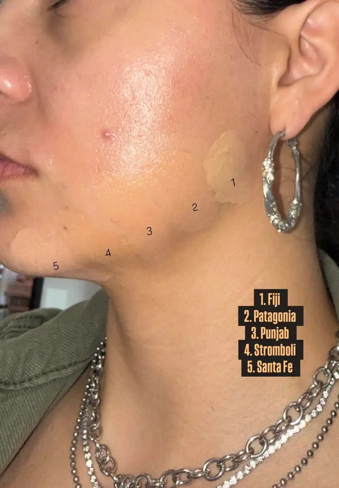 Zeytin Alt Tonlu Ciltler İçin Fondöten Seçiminde Renk Uyumu ve Oksidasyonun Rolü