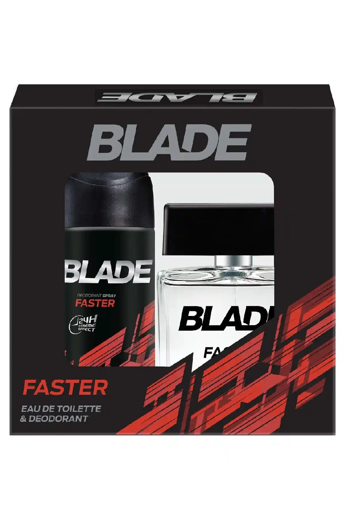 Blade Faster EDT ve Deodorant Seti: Ferah Koku ve Günlük Kullanım İçin Ideal Seçim