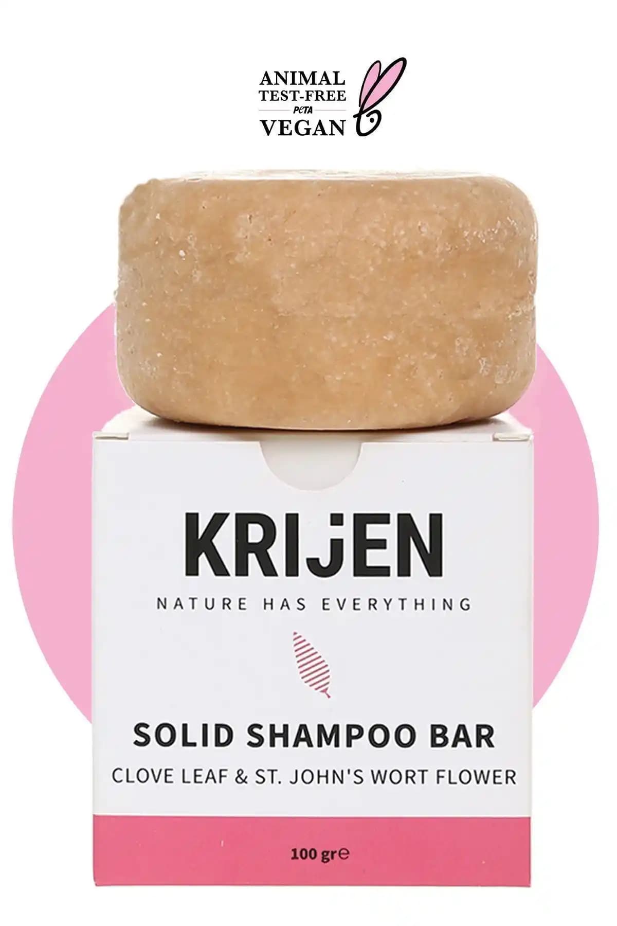 Krijen Karanfil ve Kantaron Katı Şampuan İncelemesi ile Saçlara Doğal Bakım