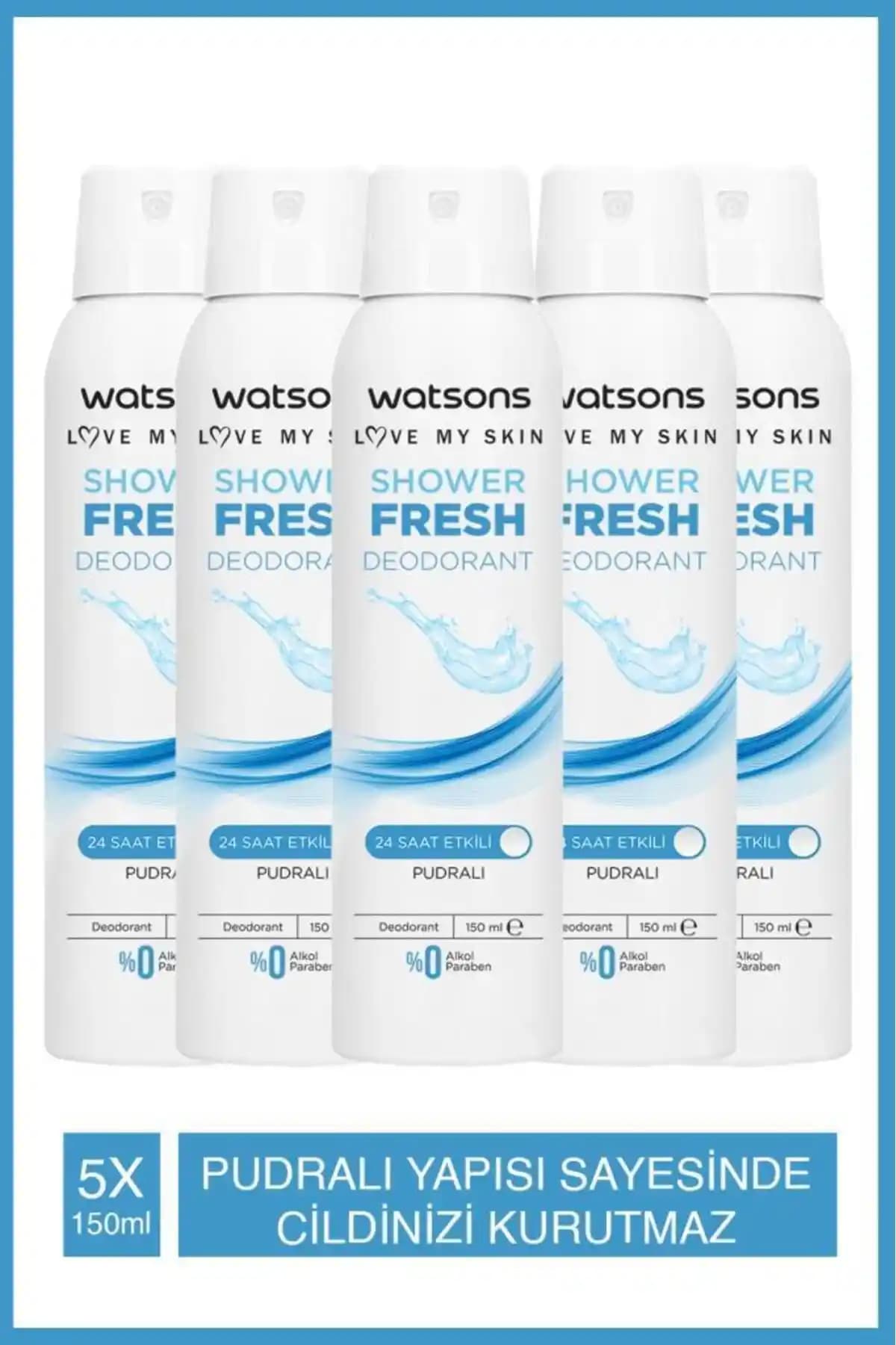 Watsons Shower Fresh Kapksz Deo Sprey: Etkili ve Ferahlatıcı Seçenekler