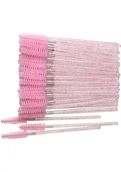 Kozmetiklab Pembe ve Mujgan Siyah Kaş Kirpik Fırçaları Karşılaştırması