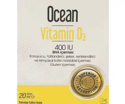 Bebeklerde Ocean Vitamin D3 400 IU Kullanımı ve Dikkat Edilmesi Gerekenler