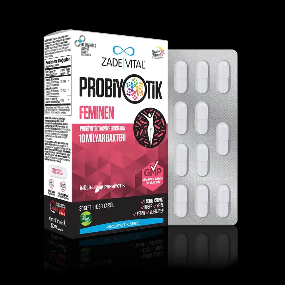 Kadın Sağlığını Destekleyen Zade Vital Probiyotik Feminen Ürünü İncelemesi