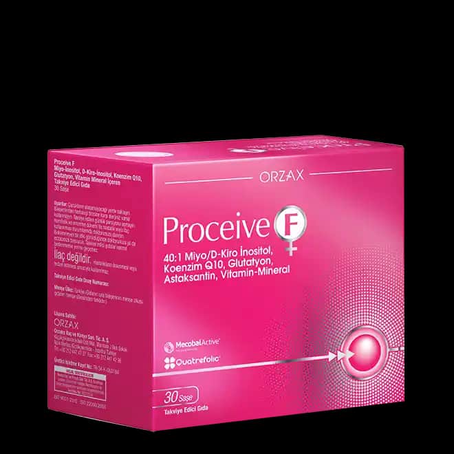 Kadınlar İçin Proceive F: Hormonal Denge, Enerji ve Cilt Sağlığı Destekleyici Takviye