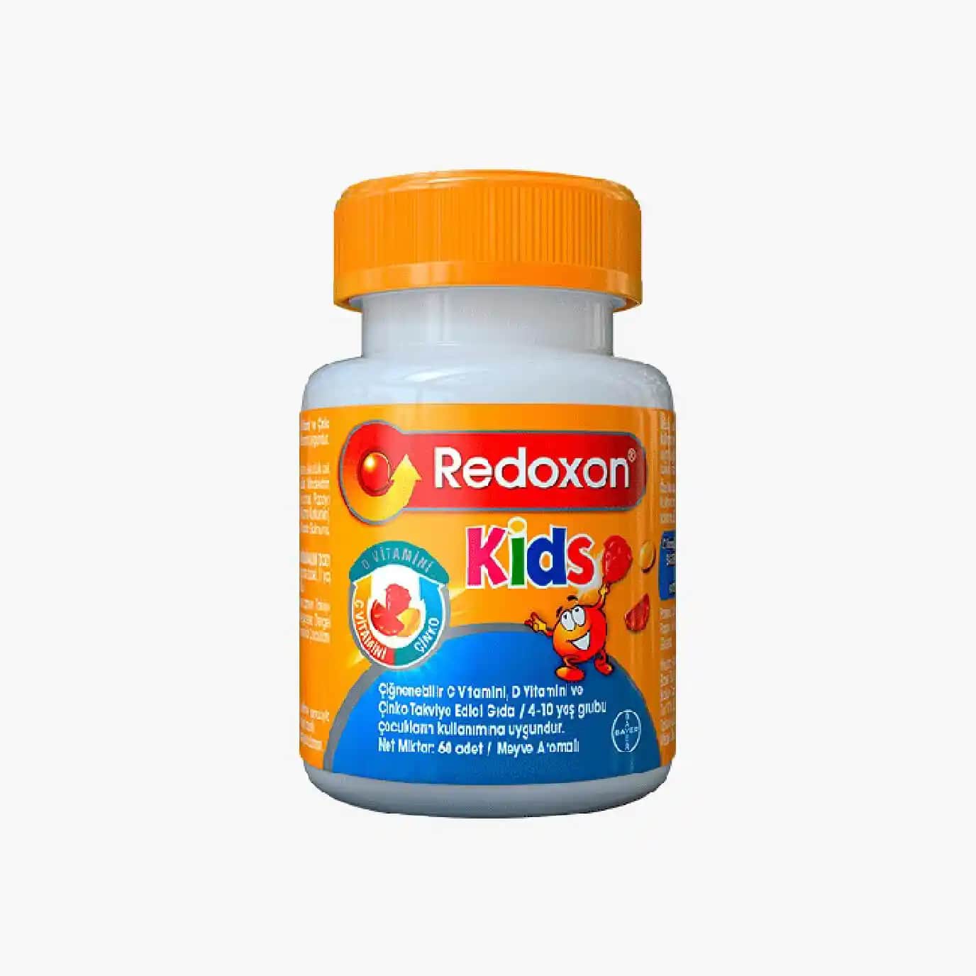 Redoxon Kids Çocuklar İçin Bağışıklık Güçlendirici Vitamin ve Mineral Takviyesi