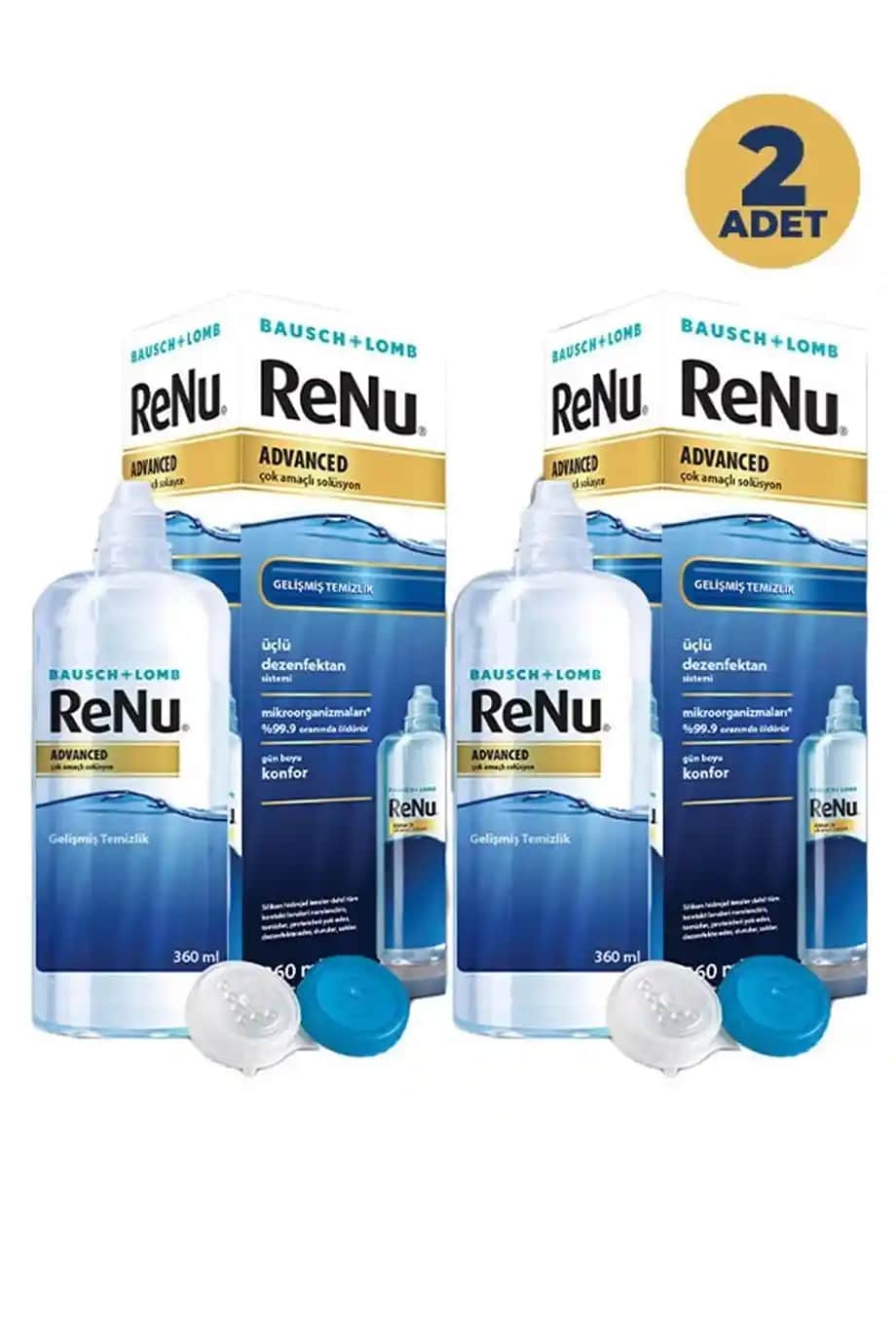 Renu Lens Solüsyonu 360 ml: Çok Amaçlı Kontakt Lens Bakım ve Temizlik Ürünü