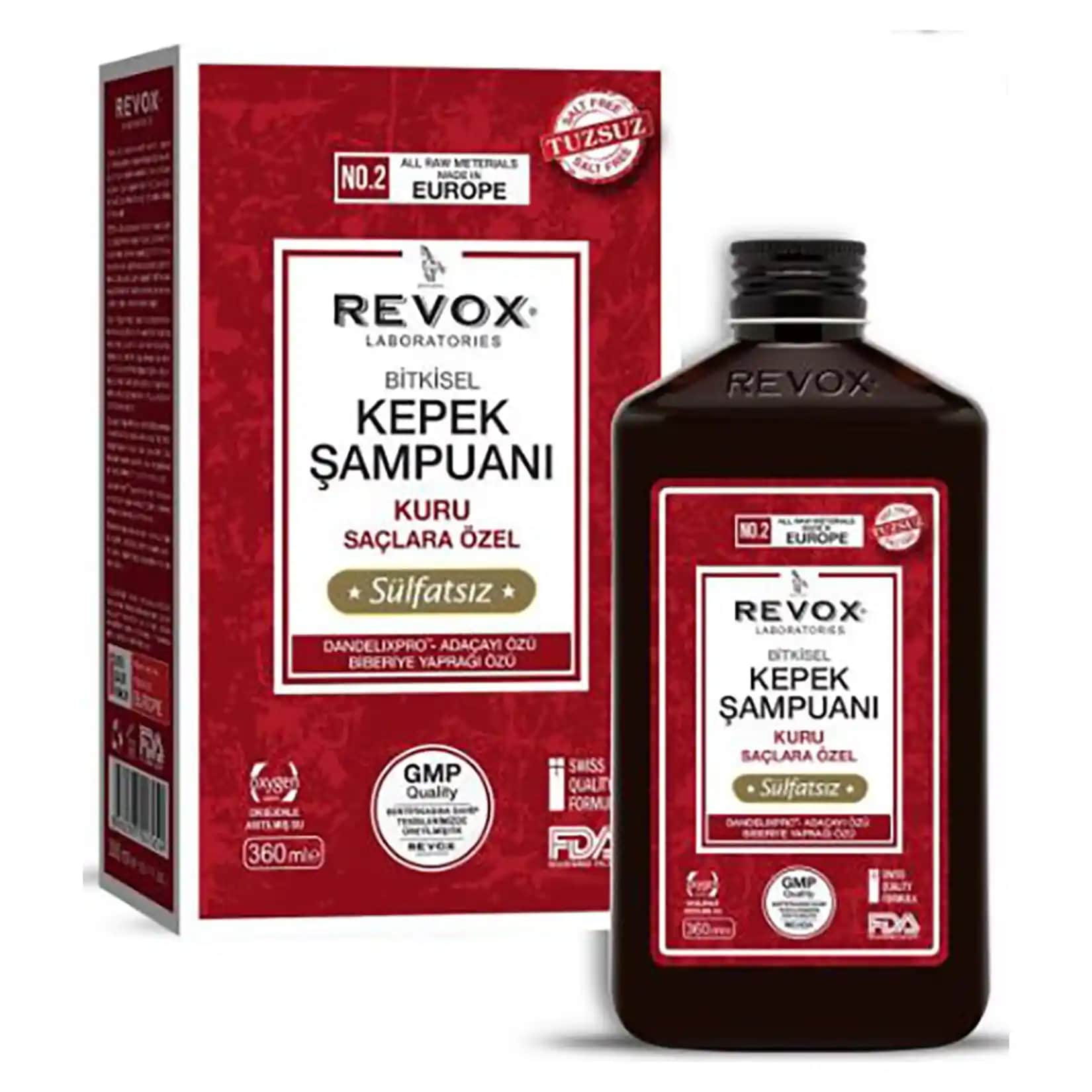 Revox Şampuan İçeriği ve Saç Sağlığını Destekleyen Doğal Formüller