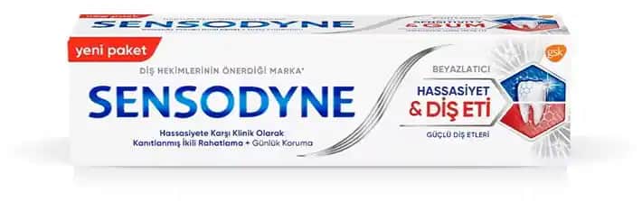 Sensodyne Hassasiyet ve Diş Eti Koruyucu Diş Macunu ile Sağlıklı Gülüşler