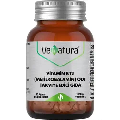 Venatura B12 Vitamini ile Cilt Sağlığını Destekleyen Güçlü Takviye Çözümü