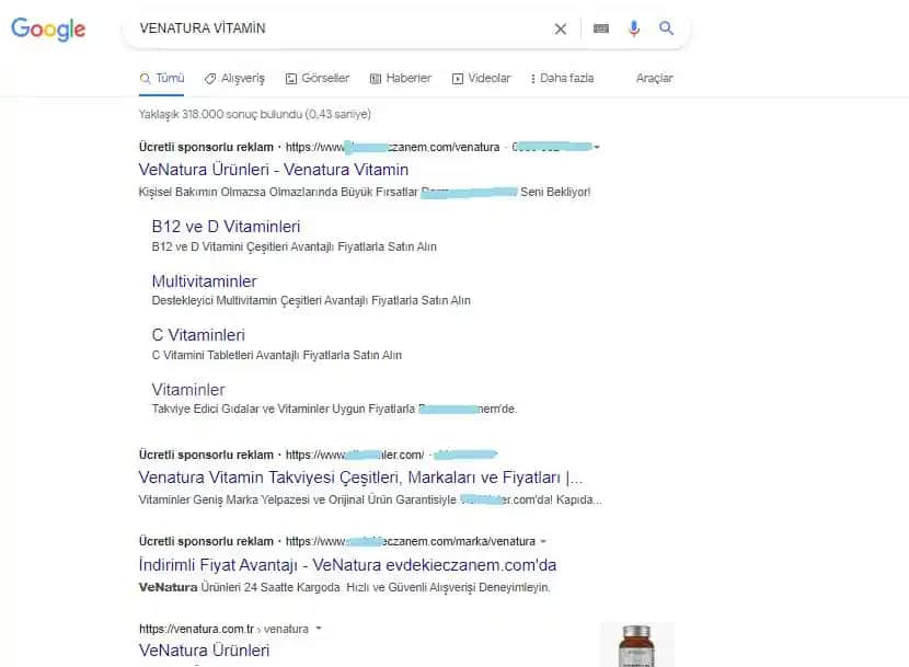 VeNatura Kozmetik ve Sağlık Ürünleri Satış Noktaları Analizi ve Güvenilirlik