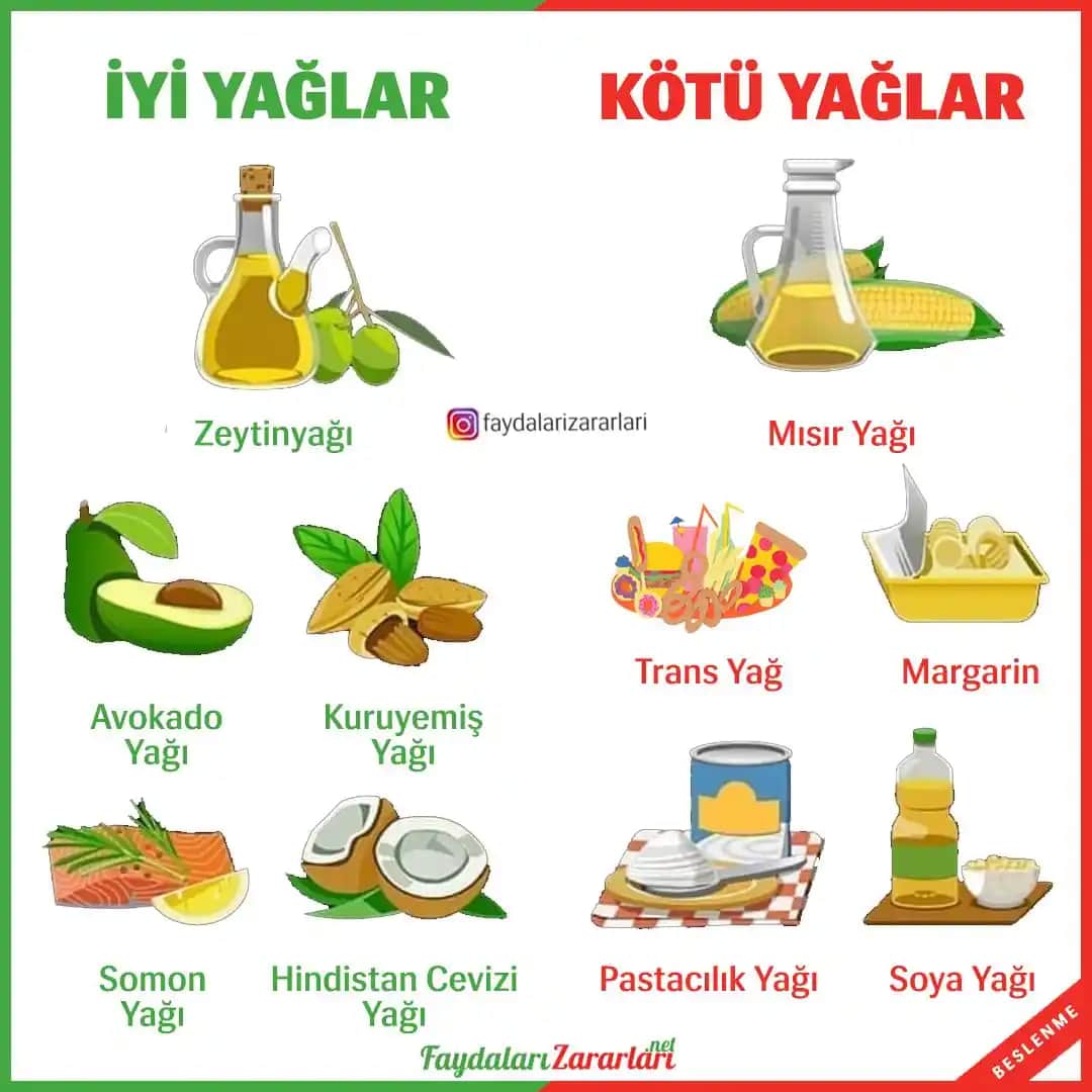 Yağlar Nedir, Hangi Türleri Kozmetik ve Sağlık İçin En Faydalıdır