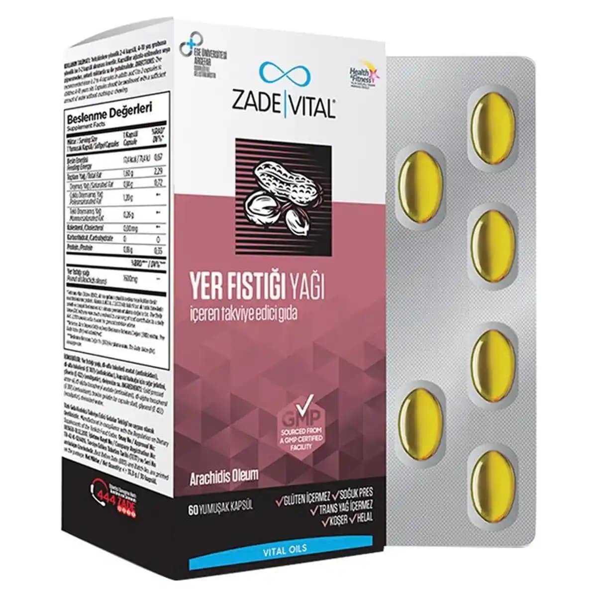 Zade Vital Yer Fıstığı Yağı: Doğal İçeriklerle Güzellik ve Sağlık Desteği
