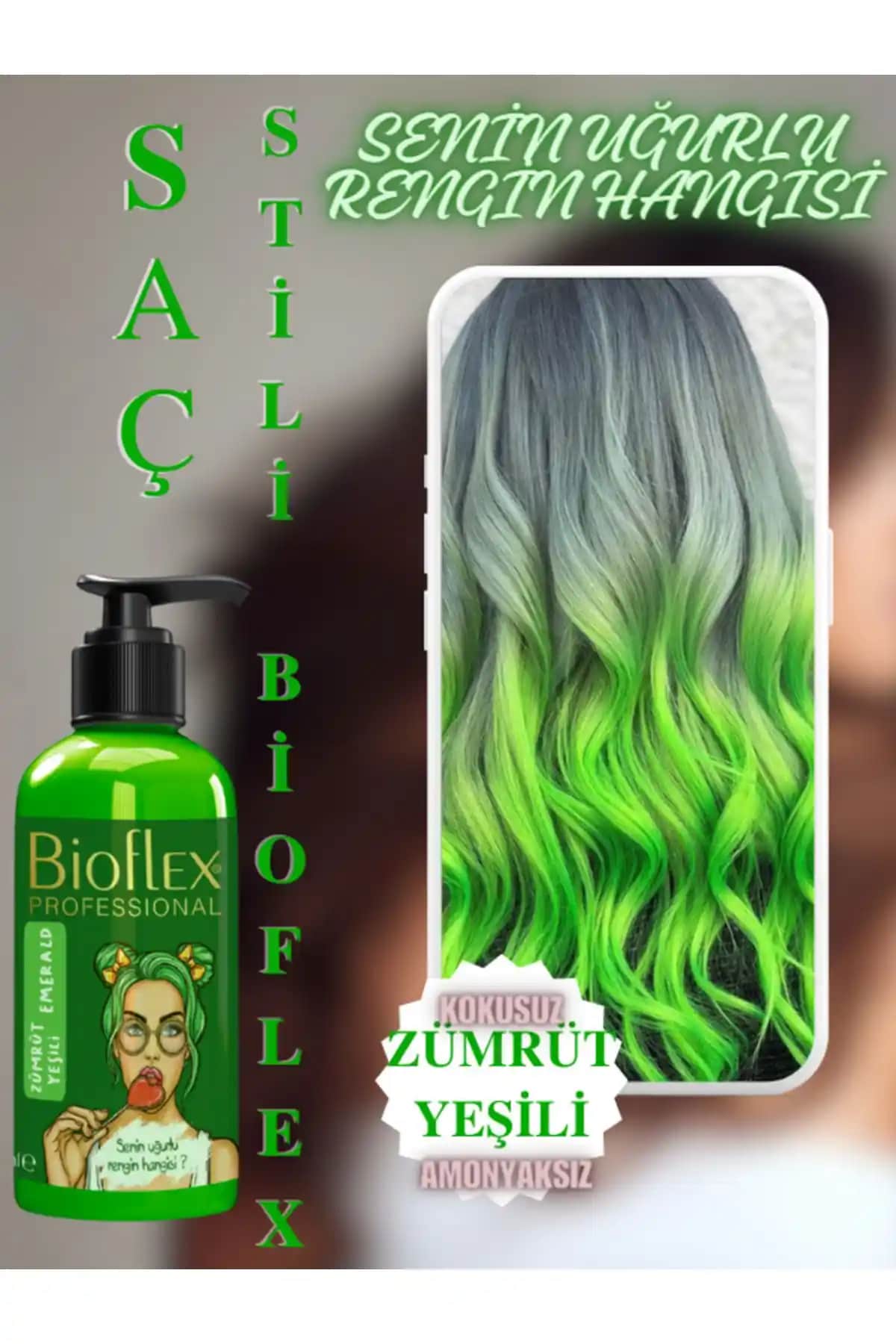 Zümrüt Yeşili Saç Boyası: Doğal Güzellik ve Cesur Tarzın Modern Yansıması