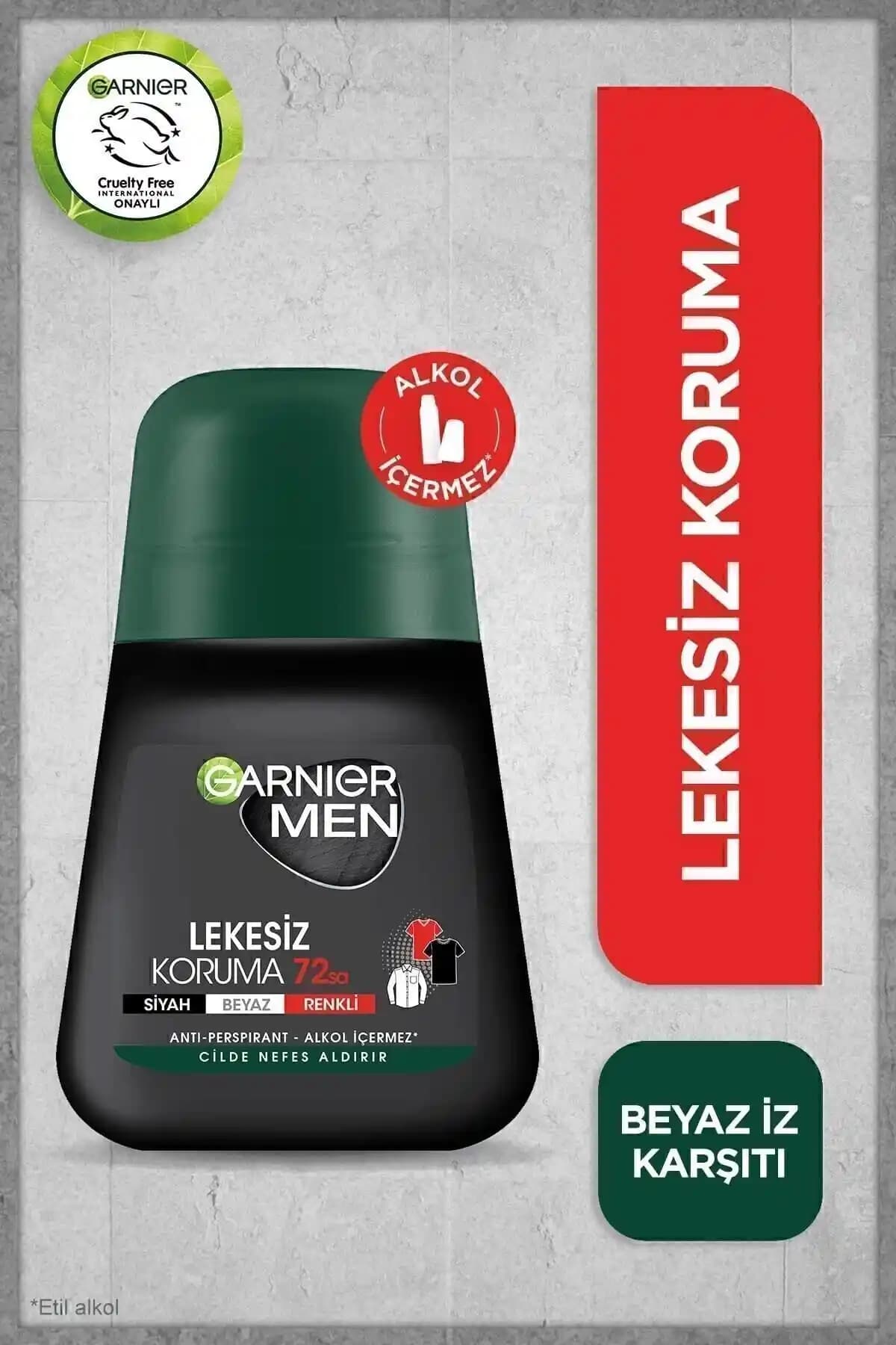 Garnier Men Lekesiz Koruma Roll On: Güçlü ve Kalıcı Terlemeye Karşı Çözüm