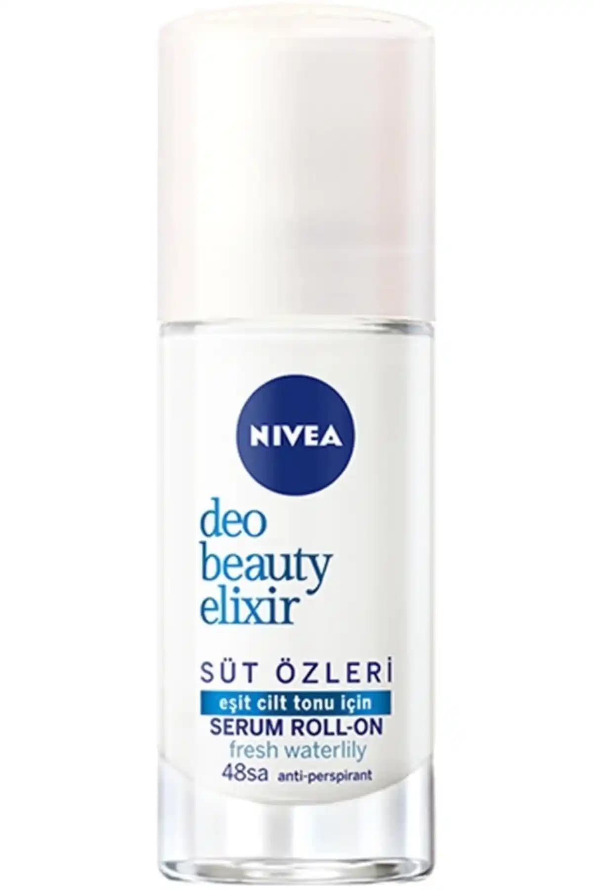 NIVEA Beauty Elixir Fresh Waterlily Kadın Roll On Deodorant İncelemesi ve Özellikleri