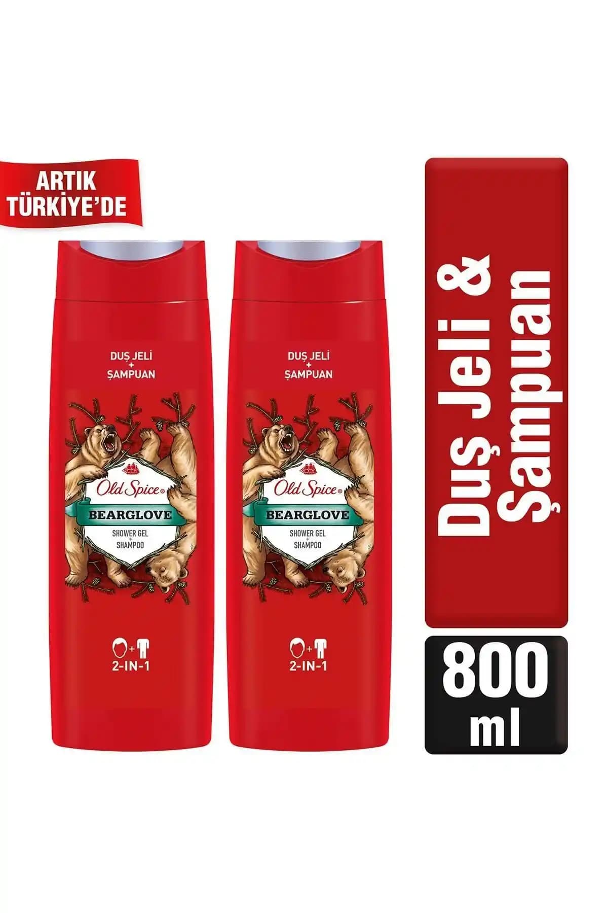 Old Spice Duş Jeli ve Şampuanı: Erkekler İçin Besleyici ve Onarıcı Ürün