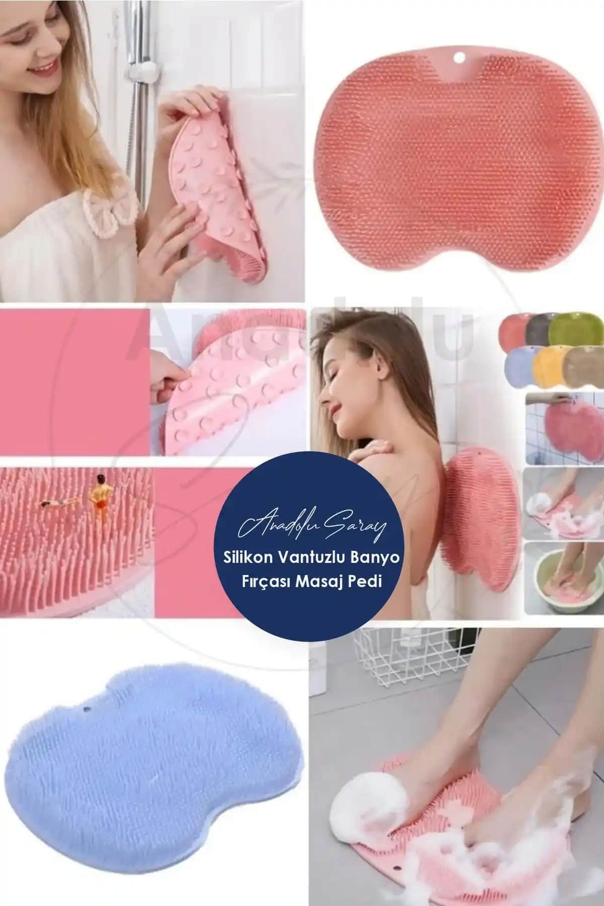 Anadolu Saray Çarşısı ve BEYZANA Vantuzlu Silikon Banyo Fırçası Karşılaştırması