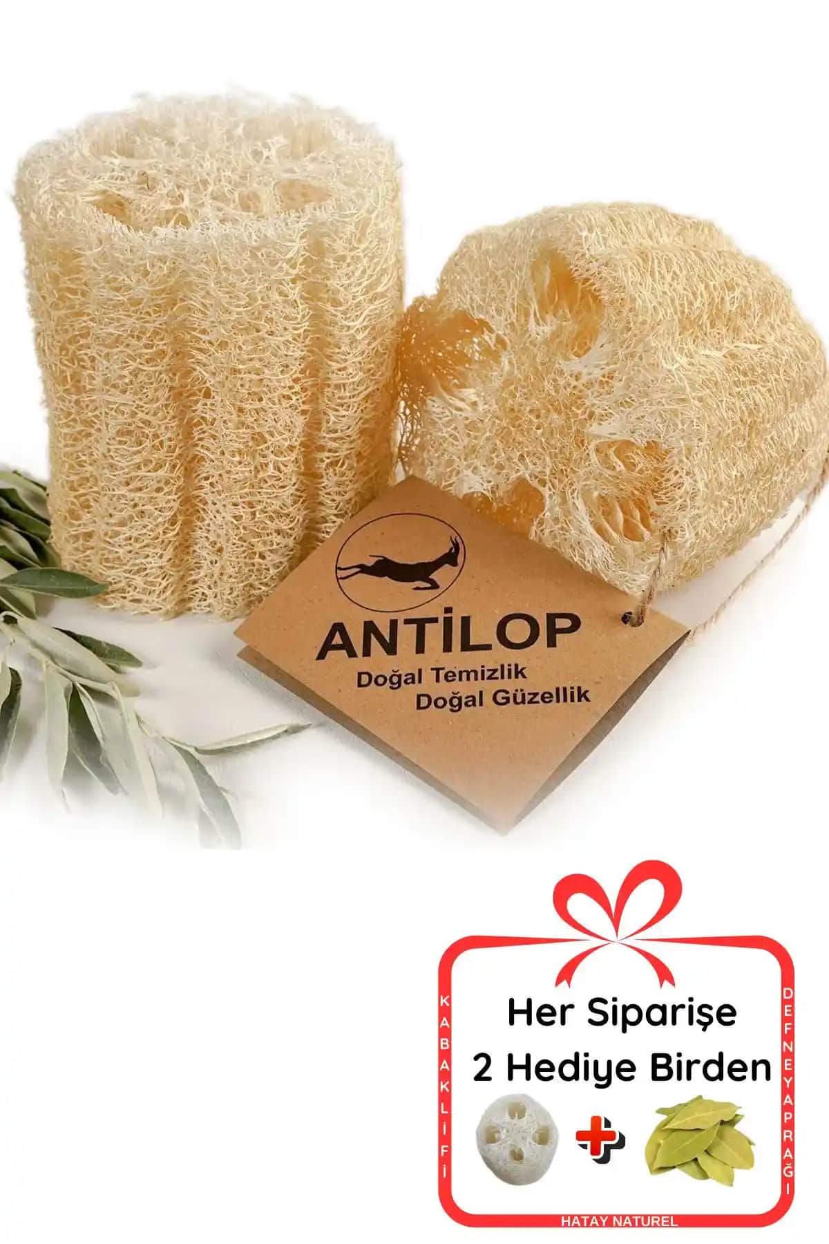 Antilop Doğal Kabak Tombul Banyo Kesesi ile ERATOS Ham Kabak Lifi Karşılaştırması