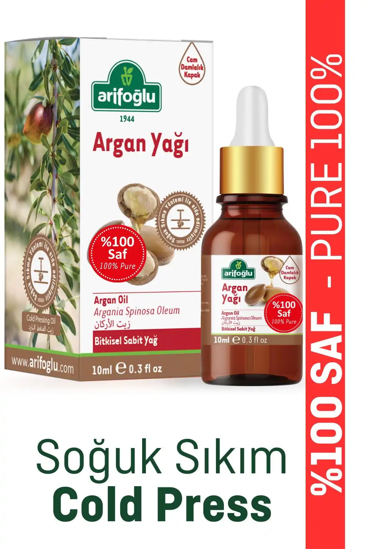 Arifoğlu Argan Yağı 10ml ve 50ml Karşılaştırması: Kullanım Alanları ve Avantajlar
