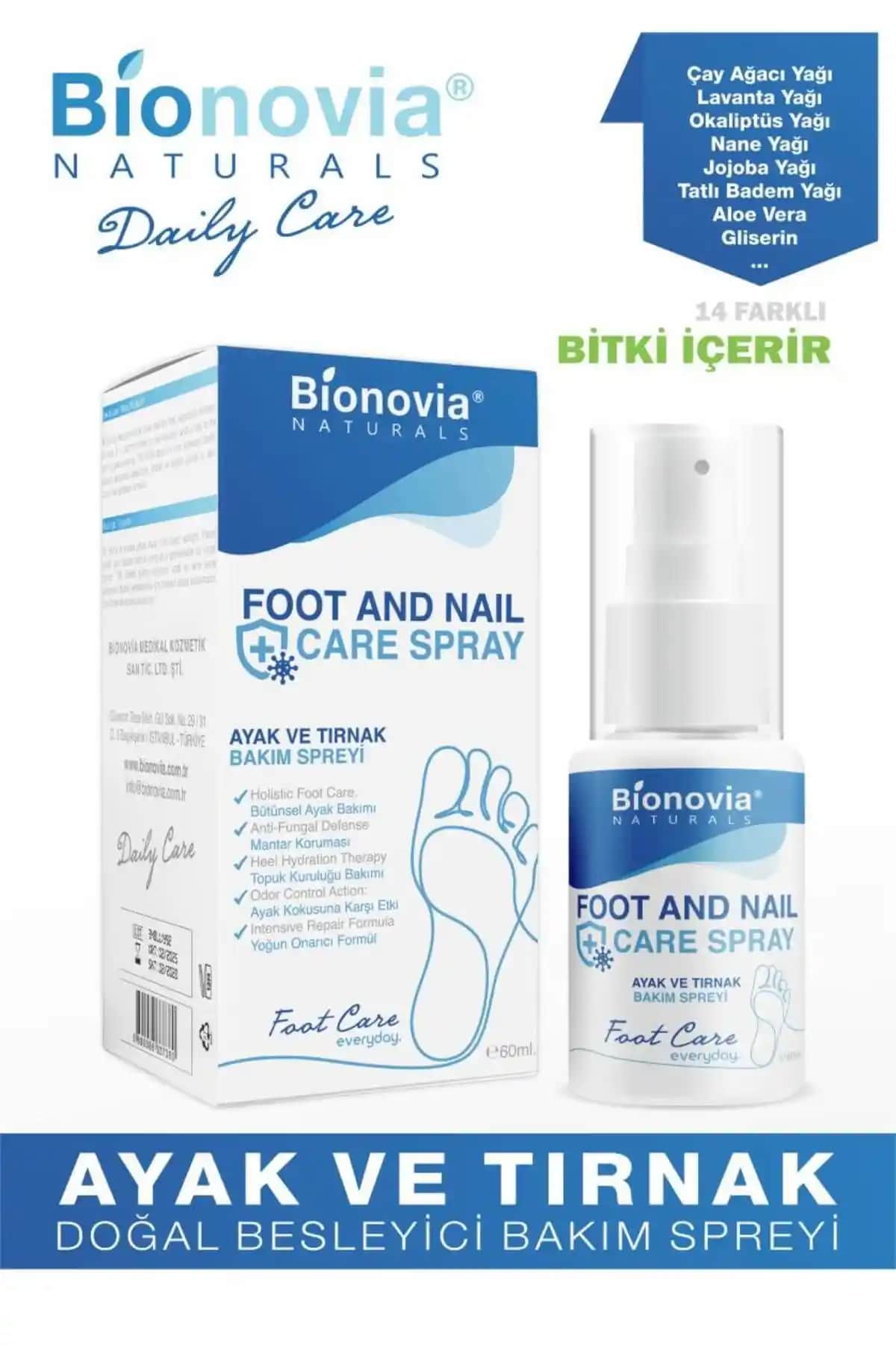 Bionovia ve Green Label Ayak ve Ayakkabı Kokusu Önleyici Spreyleri Karşılaştırması