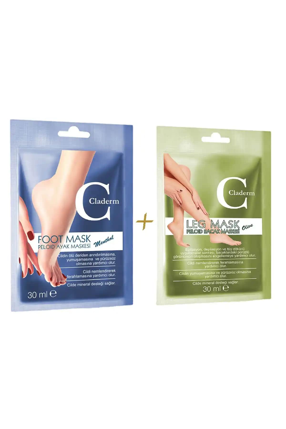 Claderm Peloid Kil Maskesi ve Dermokil Kil Kenevir Yağlı Ayak Maskesi Karşılaştırması