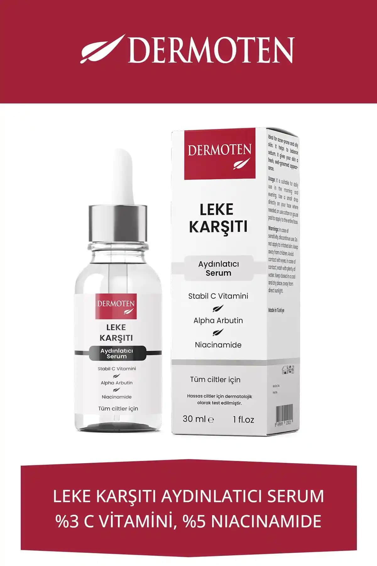 Dermoten Leke Karşıtı ve Quivis Cilt Tonu Eşitleyici Serum Karşılaştırması