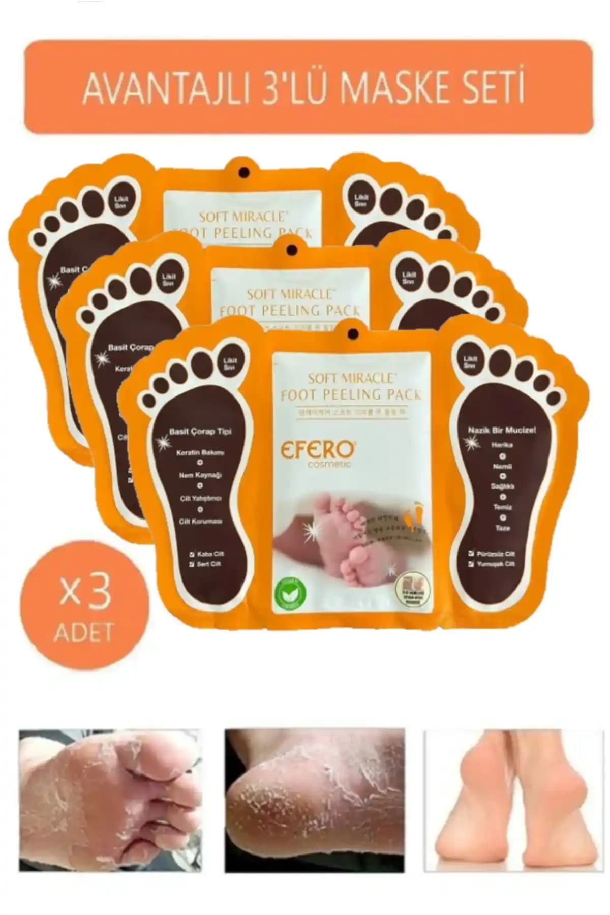 Efero Ayak Soyucu Çorap ile Modalucci El Peeling Maskesi Karşılaştırması