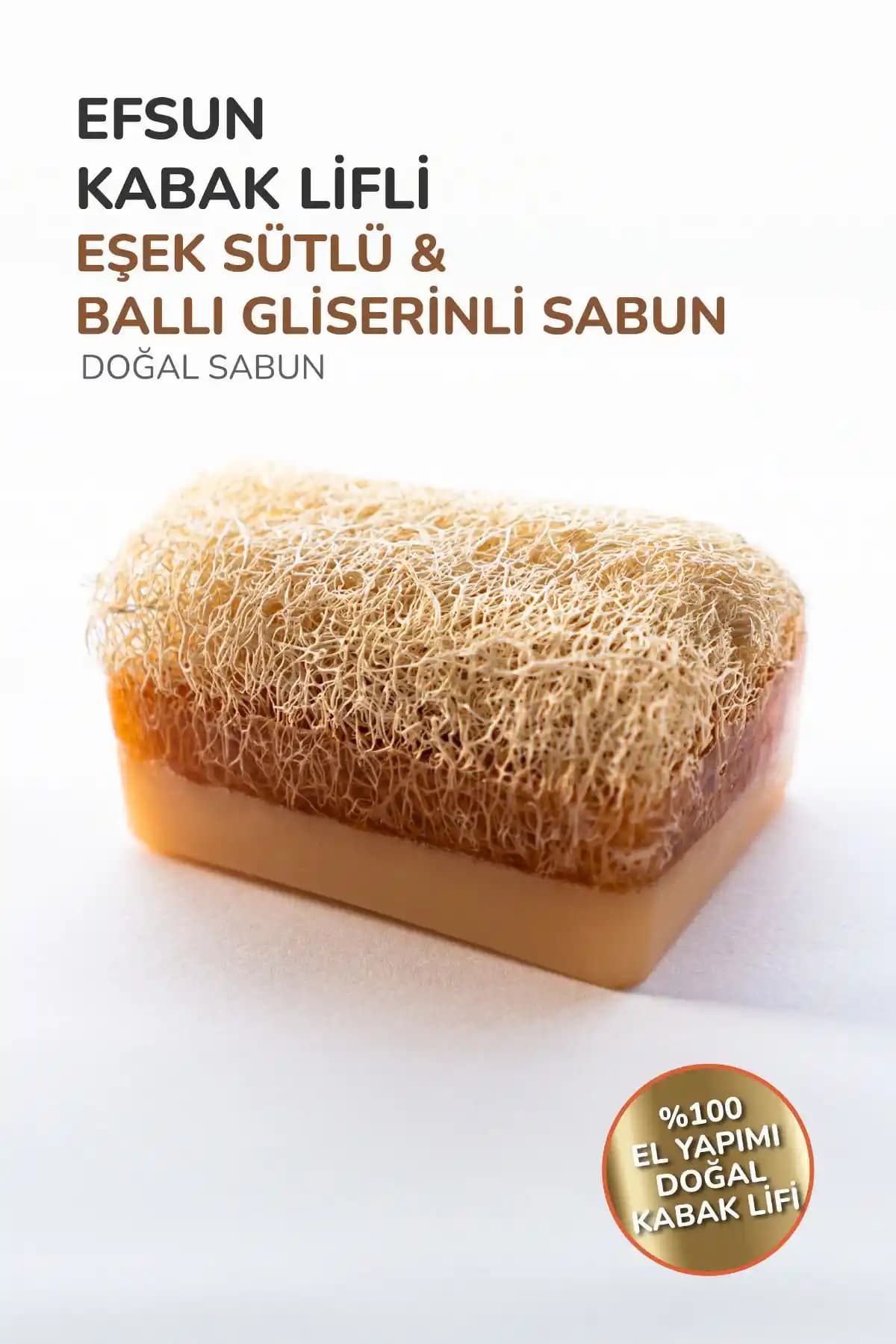 Efsun Premium ve IKT Dekoratif Doğal Kabak Lifli Sabun Karşılaştırması
