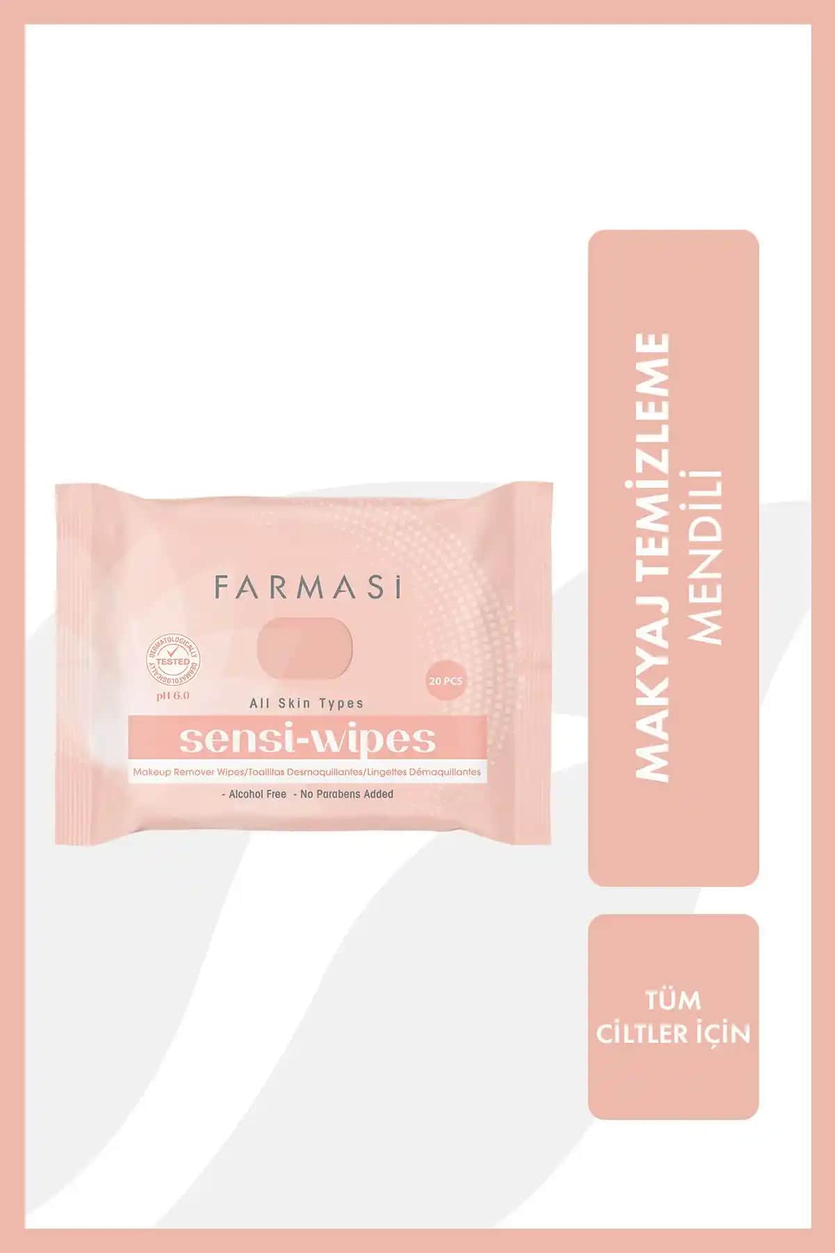 Farmasi Sensi Wipes ve Selin Beauty Makyaj Temizleme Mendili Karşılaştırması