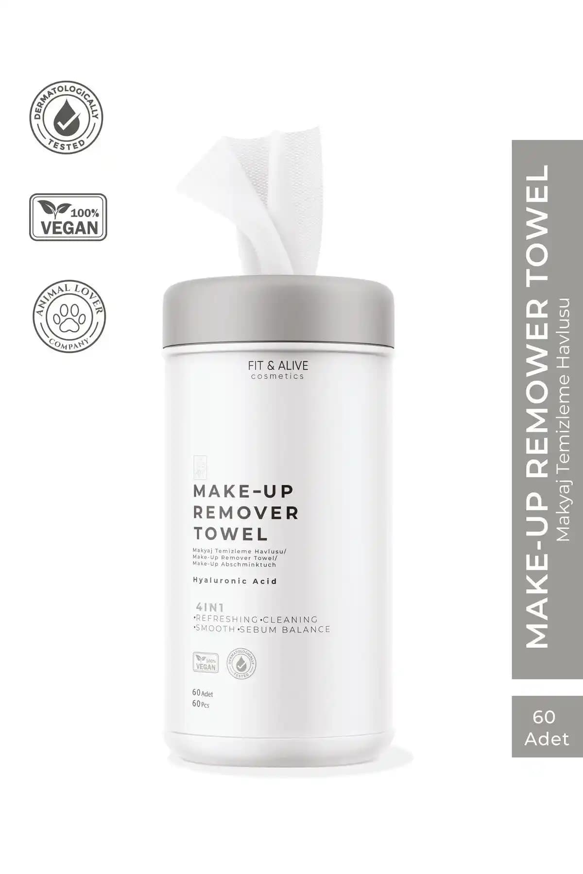 Fit & Alive Fitalive Makyaj Temizleme Havlusu ile Missha Dudak & Göz Temizleme Pedi Karşılaştırması