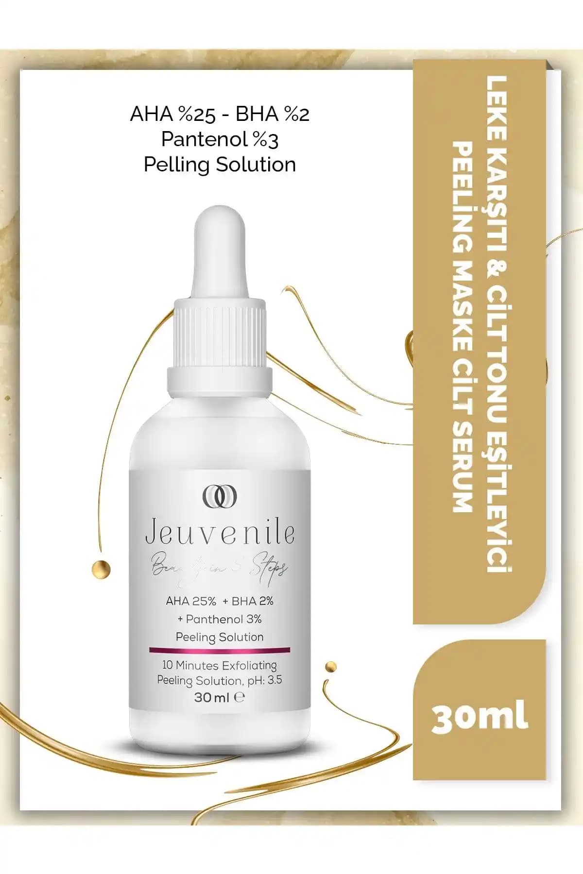 Jeuvenile AHA BHA Peeling Serum ve SPF 50+ Güneş Kremi Karşılaştırması